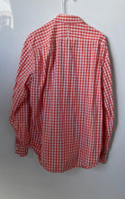 Load image into Gallery viewer, Banana Republic Mens Orange Printed Long Sleeve Slim-Fit Button-Up Shirt Size XL