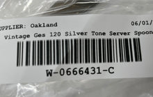 Load image into Gallery viewer, Vintage Ges 120 Silver-Tone Silver-Plated Deep Bowl Soup Serving Spoon Ladle
