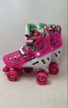 Load image into Gallery viewer, Roller Derby Kids Trac Star Pink White Adjustable Strap Roller Skates Size 3-6