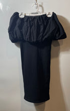 Load image into Gallery viewer, Zara Womens Black Off The Shoulder Strapless Pullover Bodycon Dress Size Small