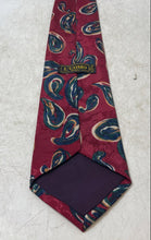 Load image into Gallery viewer, L'Uomo Mens Multicolor Paisley Print Adjustable Designer Tie