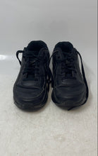 Load image into Gallery viewer, Nike Kids Air Max 90 Black Leather Lace-Up Low Top Sneaker Shoes Size 4Y