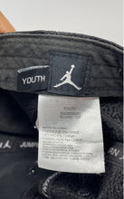 Load image into Gallery viewer, Nike Youth Air Jordan Jumpman Red Black Metal Logo Snapback Hat Cap