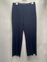 Load image into Gallery viewer, Banana Republic Womens Blue Flat Front Pockets Straight Leg Dress Pants Size 4