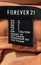 Load image into Gallery viewer, Forever 21 Womens Brown Side Zip High-Low Hem A-Line Skirt Size Large