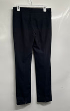 Load image into Gallery viewer, Elie Tahari Womens Black Flat Front Pockets Straight Leg Dress Pants Size 4