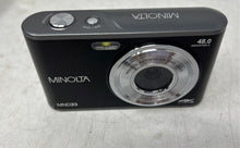 Load image into Gallery viewer, Minolta MND23 Black 48MP 4K Digital Camera With Accessories Not Tested