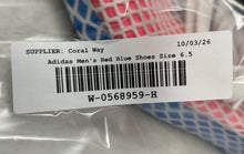 Load image into Gallery viewer, Adidas Womens Deerupt AC8466 Red Blue Lace-Up Low Top Running Shoes Size 6.5