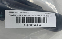 Load image into Gallery viewer, Sony PlayStation 3 Model CECH-ZCM1U Black Wireless Motion Controller Not Tested