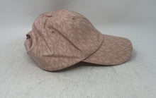 Load image into Gallery viewer, Michael Kors Womens Pink Signature Print Adjustable Baseball Cap