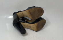Load image into Gallery viewer, Michael Kors Womens Berkley Black Open Toe Platform Sandals Size 6.5M