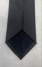 Load image into Gallery viewer, Banana Republic Mens Black Gray Geometric Print Adjustable Pointed Tie One Size