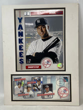 Load image into Gallery viewer, New York Yankees Shortstop Derek Jeter Poster Framed Collectible Wall Plaque