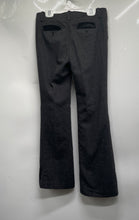 Load image into Gallery viewer, Banana Republic Womens Black Flat Front Ryan Fit Bootcut Leg Trouser Pants Sz 0