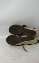 Load image into Gallery viewer, Tommy Hilfiger Womens Gallie Black Ankle Strap Espadrille Sandals Size 7.5M