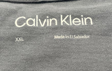 Load image into Gallery viewer, Calvin Klein Mens Gray Short Sleeve Crew Neck Pullover Graphic T-Shirt Size XXL
