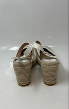 Load image into Gallery viewer, Cole Haan Womens Cloudfeel Cream Wedge Heel Espadrille Sandals Size 5
