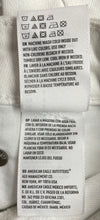 Load image into Gallery viewer, American Eagle Outfitters Womens White Stretch Distressed A-Line Skirt Size 0