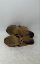 Load image into Gallery viewer, Call It Spring Womens Brown Perforated Block Heel Slingback Sandals Size 8.5
