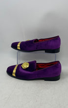 Load image into Gallery viewer, Elanroman Mens BR-C1493JZ Purple Round Toe Slip-On Loafers Shoes Size 40
