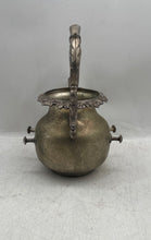 Load image into Gallery viewer, Vintage Silver On Copper Silver-Tone Collectible Tea Pot Kettle With Handle