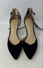 Load image into Gallery viewer, Michael Kors Womens Josephine Black Pointed Toe Ankle Strap Heels Size 11