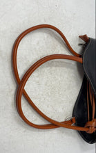 Load image into Gallery viewer, Florence Womens Black Brown Inner Pockets Double Handle Shoulder Bag