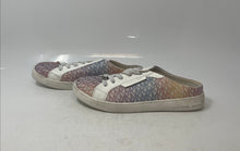 Load image into Gallery viewer, Michael Kors Girls Jem Miracle Multicolor Logo Print Mule Shoes Size 6