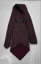 Load image into Gallery viewer, Christian Dior Monsieur Mens Red Printed Adjustable Designer Tie