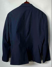 Load image into Gallery viewer, Express Mens Dark Blue Slim Fit Single-Breasted Two-Button Blazer Size 42S