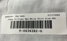 Load image into Gallery viewer, Tommy Hilfiger Mens White Cotton Long Sleeve Regular Fit Button-Up Shirt Sz XXL