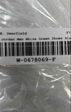 Load image into Gallery viewer, Nike Mens Air Jordan 1 Low SE HF4823-100 White Green Sneaker Shoes Size 8