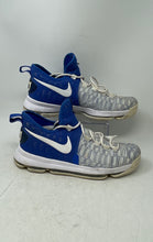 Load image into Gallery viewer, Nike Mens KD 9 843392-411 Blue White Lace-Up Basketball Sneaker Shoes Size 11