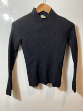 Load image into Gallery viewer, Authentic Tory Burch Womens Black Long Sleeve Pullover Sweater Size Medium