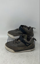 Load image into Gallery viewer, Nike Kids Jordan Spizike Low FQ3951-201 Gray Hook & Loop Sneaker Shoes Size 11C