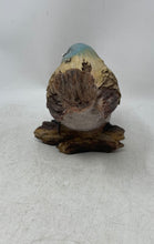 Load image into Gallery viewer, Multicolor Decorative Model Resin Bird Figurine Perched On Tropical Tree Branch