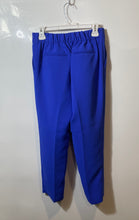 Load image into Gallery viewer, Ann Taylor Womens Blue Pockets Straight Leg Trouser Pants Size SP