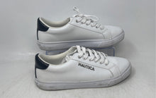 Load image into Gallery viewer, Nautica Mens White Round Toe Low Top Lace-Up Sneaker Shoes Size 9.5
