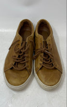 Load image into Gallery viewer, Lacoste Mens L 12 12 317 1 CAM Brown Tan Leather Low Top Sneaker Shoes Size 7.5