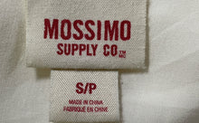 Load image into Gallery viewer, Mossimo Supply Co. Womens Cream 3/4 Sleeve Pullover Tunic Blouse Top Size Small