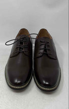 Load image into Gallery viewer, Bruno Marc Mens Dark Brown Leather Lace-Up Oxford Dress Shoes Size 10.5