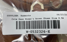 Load image into Gallery viewer, Cole Haan Womens Evelyn Bow W25476 Brown Slip-On Loafer Shoes Size 8.5B