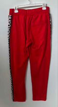 Load image into Gallery viewer, Hugo Boss Mens Red Straight Leg Drawstring Sports Track Pants Size Medium