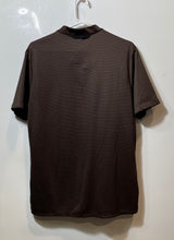 Load image into Gallery viewer, Nike Mens Dri-Fit Brown Short Sleeve Henley Neck Golf Polo Shirt Size Medium
