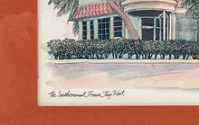Load image into Gallery viewer, The Southernmost House Kenedy Key West Framed Home Decor Wall Picture Art Print