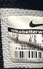 Load image into Gallery viewer, Nike Womens Air Force 1 Mid 07 Black Leather Lace-Up Sneaker Shoes Size 9
