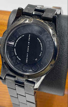 Load image into Gallery viewer, Authentic Marc Jacobs Henry Skeleton Women's Black Watch With Glitter Letters