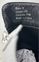 Load image into Gallery viewer, Olivia Miller Womens White Round Toe Lace-Up Ankle Combat Boots Size 9