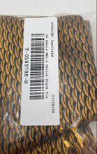 Load image into Gallery viewer, DeSantis Collection Mens Yellow Black Keeper Loop Adjustable Pointed Tie