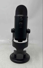 Load image into Gallery viewer, Blue Yeti A00132 Black Portable Handheld USB Condenser Mic Microphone Not Tested